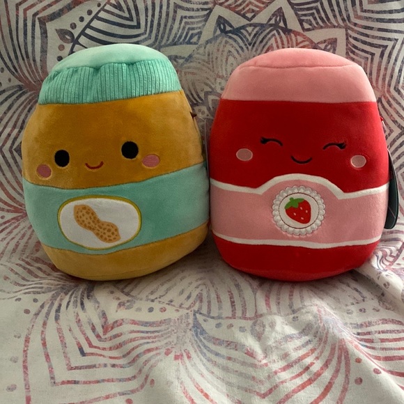 Kellytoy Accessories Squishmallows Peanut Butter And Jelly Poshmark